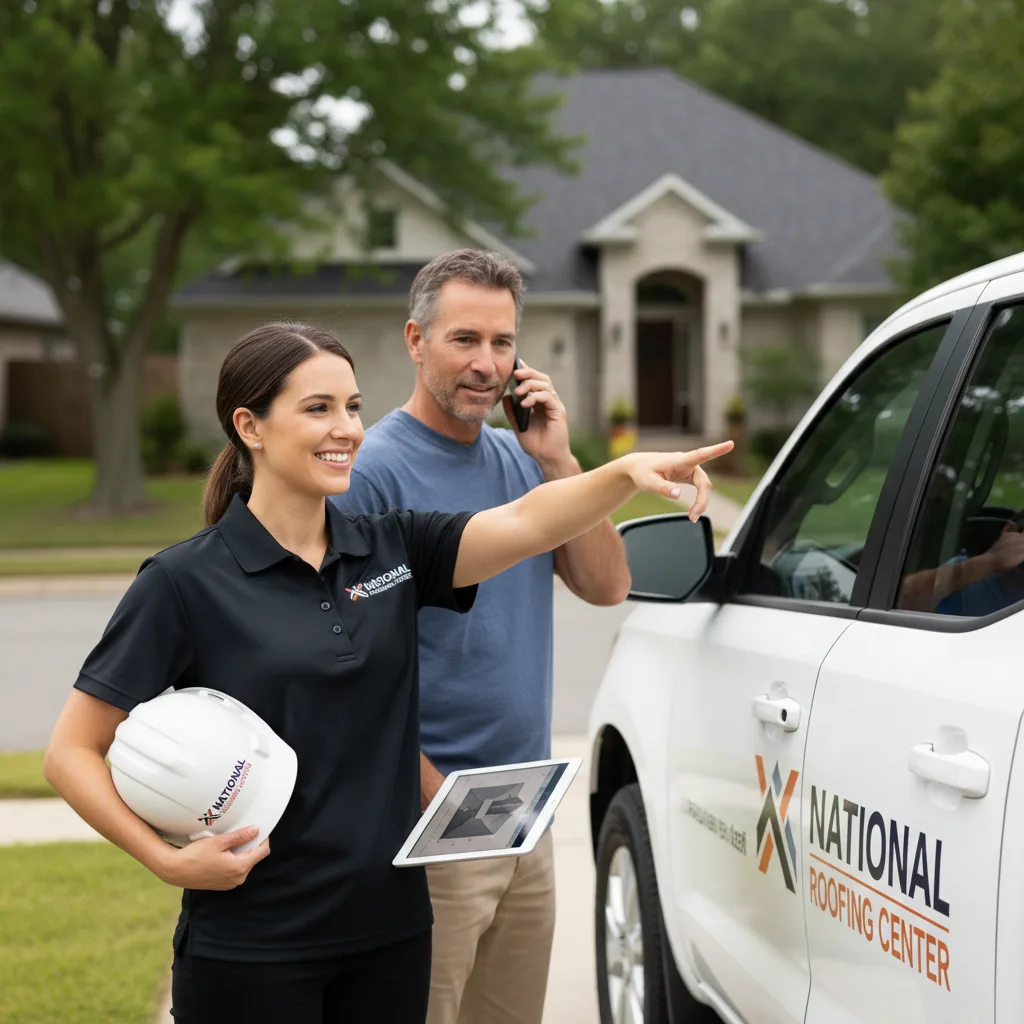 National Roofing Center customer support in Nebo
